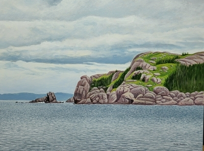 Coastline Near Brigus, Conception Bay.