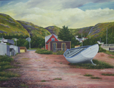 Skiff At Petty Harbour