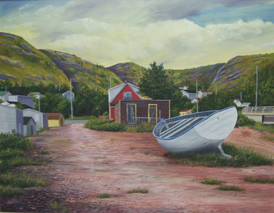 Skiff At Petty Harbour